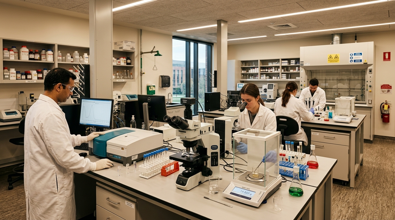 Customized laboratory setup